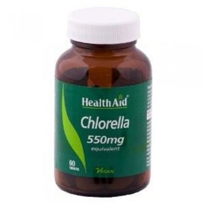HEALTH AID Chlorella 550mg 60 Ταμπλέτες